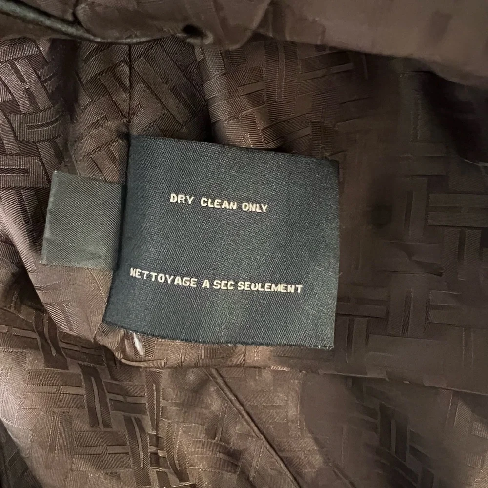 Cole Haan wool blend belted wrap coat - Size 12 - Picture 8 of 8